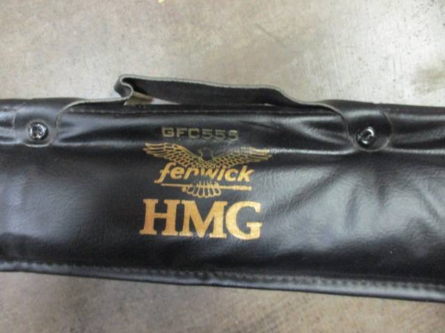 Used Fenwick HMG 64 Leather Fishing Rod Case