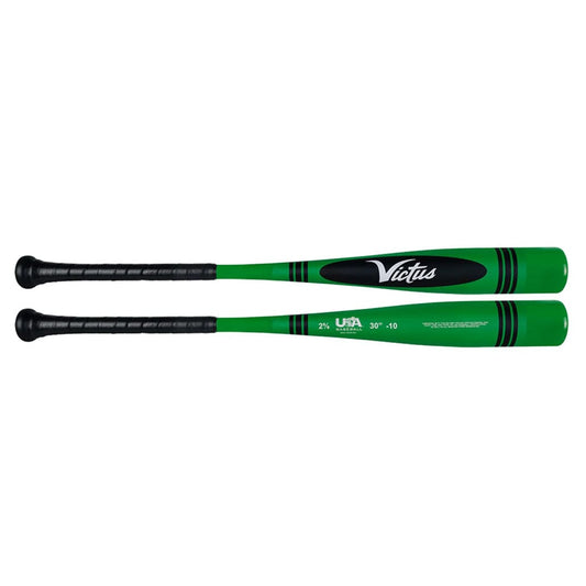 2025 Victus Vibe Greenlight Crayon -10 USA Baseball Bat 2 5/8”: VSBVIB10CU-GR
