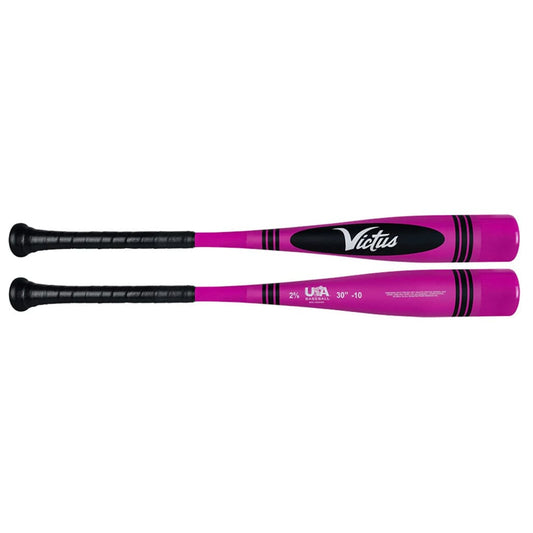 2025 Victus Vibe Power Pink Crayon -10 USA Baseball Bat 2 5/8”: VSBVIB10CU-PK