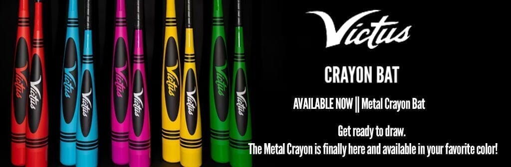 2025 Victus Vibe Crayon Blue Blast (-10) USSSA Youth Baseball Bat 2 3/4”: VSBVIB10C-BL