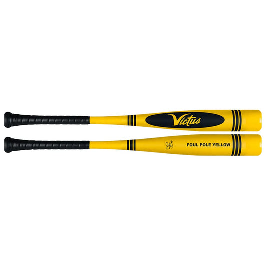 2025 Victus Vibe Crayon Foul Pole Yellow BBCOR Adult Baseball Bat 2 5/8”: VCBVIBC-YL