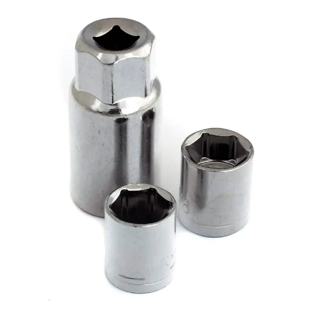 40pc Socket Set 1/4 & 3/8 Drive Metric Imperial Sockets Ratchet Driver in Case